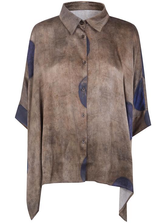 26SS 우마 왕 블라우스 UW1061098 UW063 BROWN