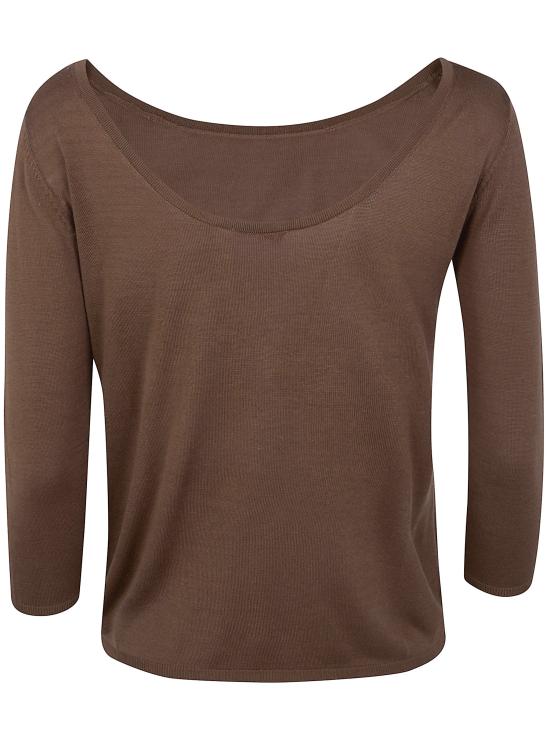 26SS 로쏘퓨로 스웨터 RE8447 008 BROWN