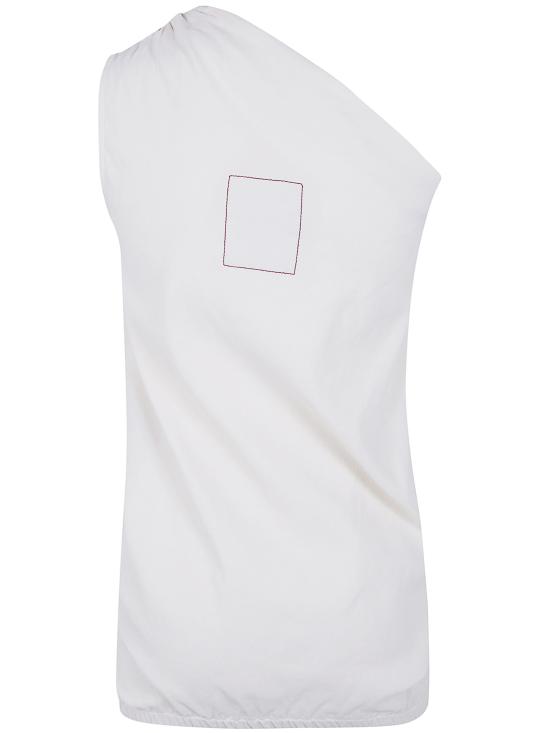 26SS 우마 왕 바디수트 티셔츠 UW1027098 UW101 WHITE - UMA WANG