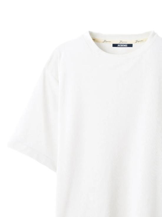 26SS 자크뮈스 반팔 티셔츠 26ETSW00588AJ00254 100 WHITE - JACQUEMUS