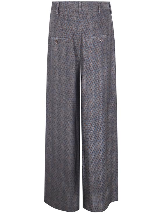 26SS 우마 왕 팔라초 팬츠 UW3016098 UW036 BLUE - UMA WANG