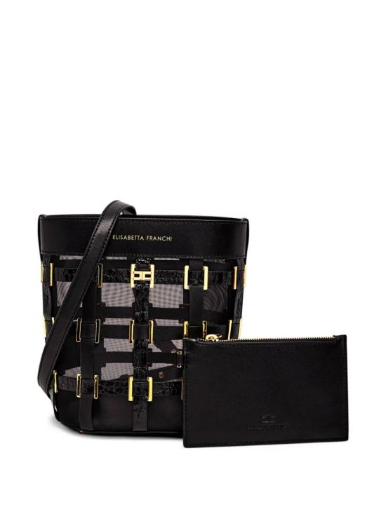 26SS 엘리자베타프랜치 크로스백 BS04A62E2 110 BLACK - ELISABETTA FRANCHI