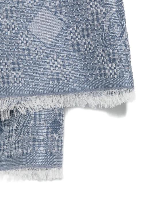 26SS 엠포리오 아르마니 머플러/스카프 EW004536AF25350 U8160 BLUE - EMPORIO ARMANI