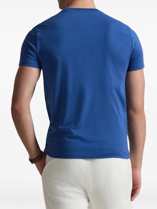 26SS 폴로 랄프로렌 포니로고 자수 반팔 티셔츠 710671438537 DUSTY AZURE - POLO RALPH LAUREN