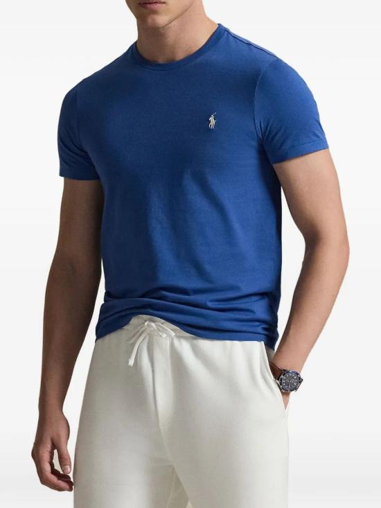 26SS 폴로 랄프로렌 포니로고 자수 반팔 티셔츠 710671438537 DUSTY AZURE - POLO RALPH LAUREN