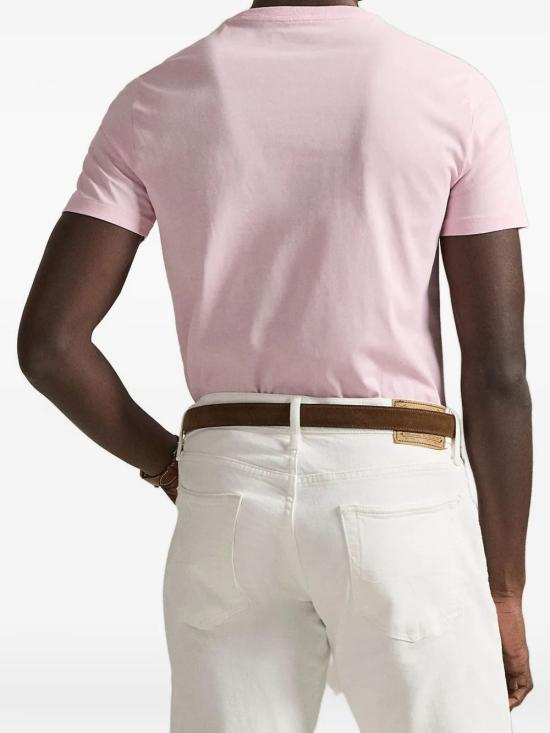 26SS 폴로 랄프로렌 포니로고 자수 반팔 티셔츠 710671438520 GARDEN PINK - POLO RALPH LAUREN