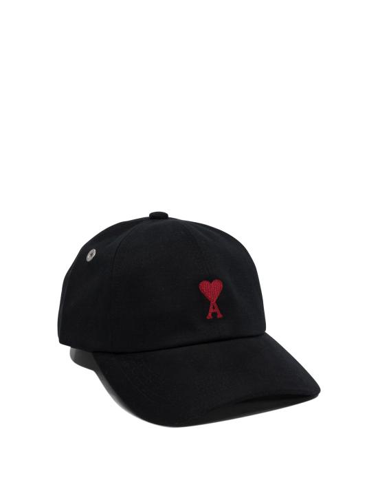 26FW 아미 볼캡 BFUCP006AW0041 001 BLACK - AMI