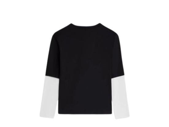 26SS 셀린느 긴팔 티셔츠 2X85N507Z 38AW BLACKWHITE 38AW BLACK WHITE - CELINE