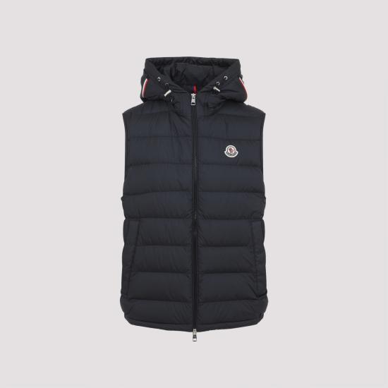 25FW 몽클레어 패딩 조끼 L10911A00019597X2 999 BLACK - MONCLER