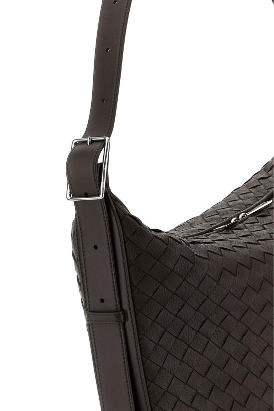 26SS 보테가베네타 숄더백 806974V4TD1 2116 DARK MILK CHOCSILVER 2116 DARK MILK CHOC SILVER - BOTTEGA VENETA