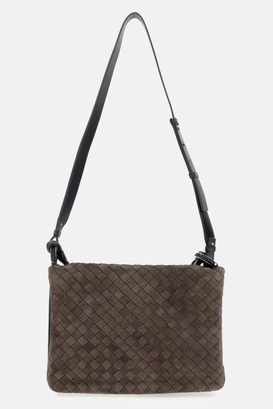 25FW 보테가베네타 스웨이드 숄더백 795074V1QE5 2610 FONDANTBLVINTA 2610 FONDANT BL VINTA - BOTTEGA VENETA