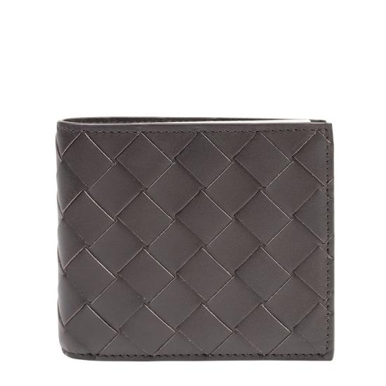 25FW 보테가베네타 인트레치아토 반지갑 743211VCPQ4 2145 FONDANTSILVER 2145 FONDANT SILVER
