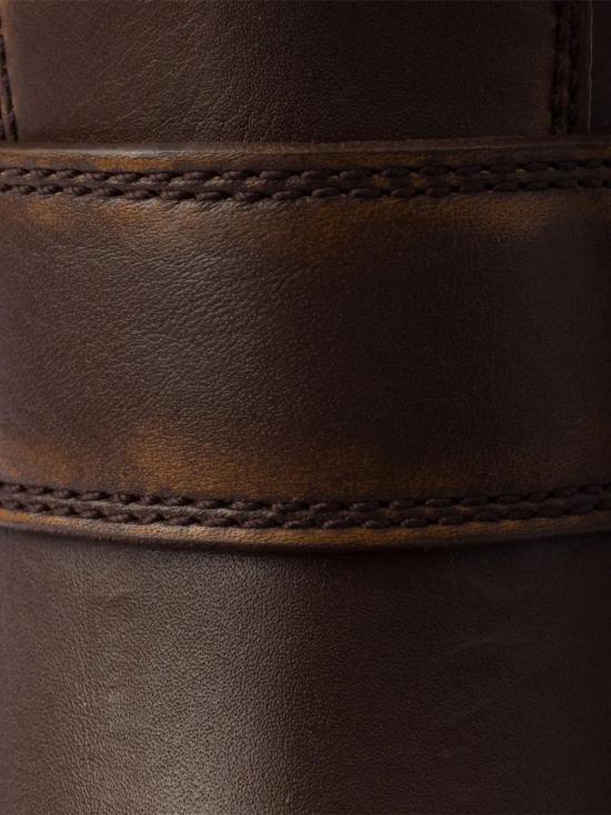 26SS 프라다 메탈 버클 레더 부츠 1U187OF050DFW F0324 CACAO - PRADA