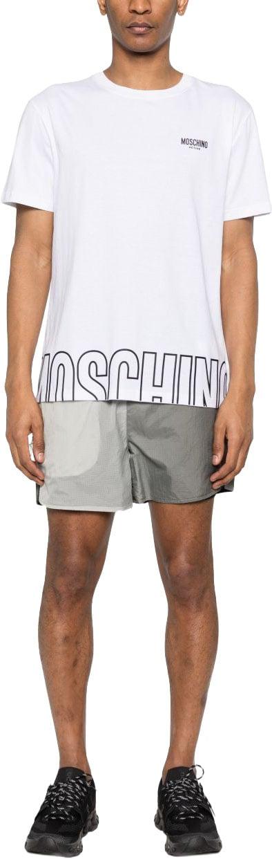 26SS 모스키노 반팔 티셔츠 A070844190001 WHITE - MOSCHINO