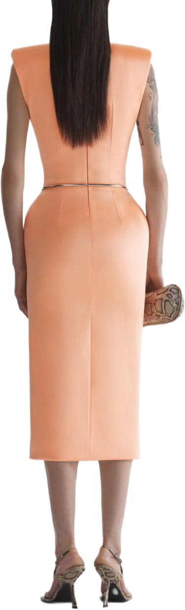 26SS 뮈글러 미디 원피스 26S1RO184150193555 ORANGE - MUGLER