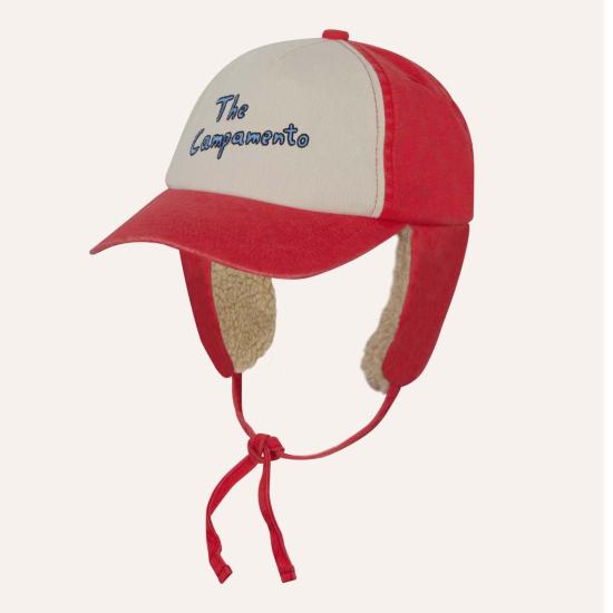  [키즈] The Campamento 모자 어린이용 캄파멘토 캡 레드