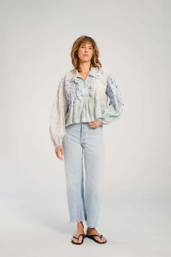  V.De.Vinster 블라우스 V. De. Vinster 바야