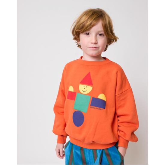  [키즈] 보보쇼즈 풀오버 키즈 보보 초스 나무 장난감 스웨트셔츠 - BOBO CHOSES