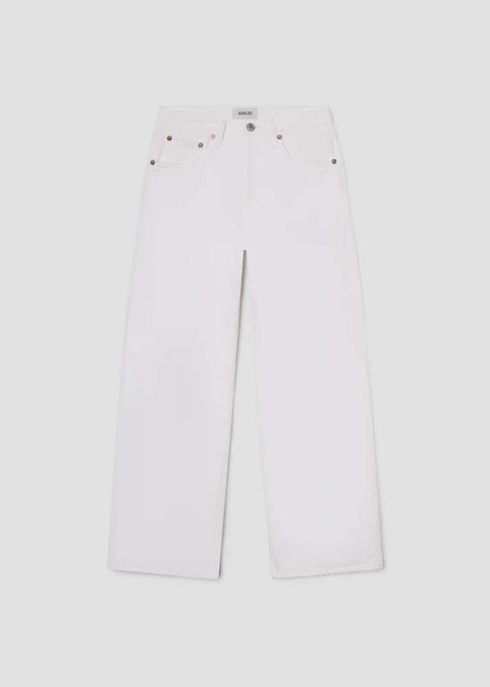  에이골디 데님 팬츠 아골드 로우 라이즈 루즈 진 마시멜로 - AGOLDE