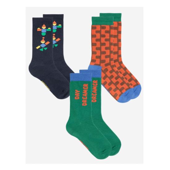  [키즈] 보보쇼즈 발목 양말 키즈 보보 초스 데이 드리머 양말 3팩
