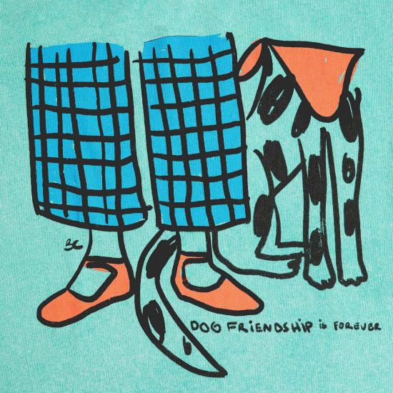  [키즈] 보보쇼즈 티셔츠 키즈 보보 초스 강아지 우정 티셔츠 - BOBO CHOSES