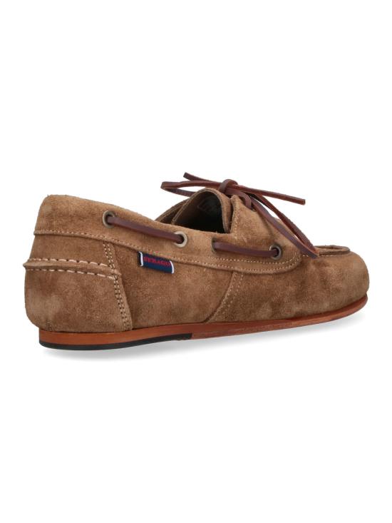  세바고 로퍼 플랫 슈즈 보트 슈즈 브라운 - SEBAGO