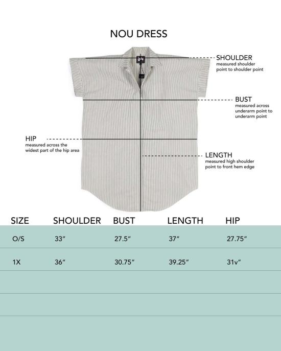  론 숏 원피스 Lwn Nou 드레스 스트라이프 보일 - LWN