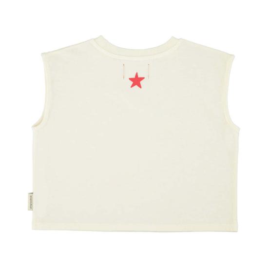  [키즈] Piupiuchick 티셔츠 키즈 피우피우칙 민소매 티셔츠 에크루 - PIUPIUCHICK