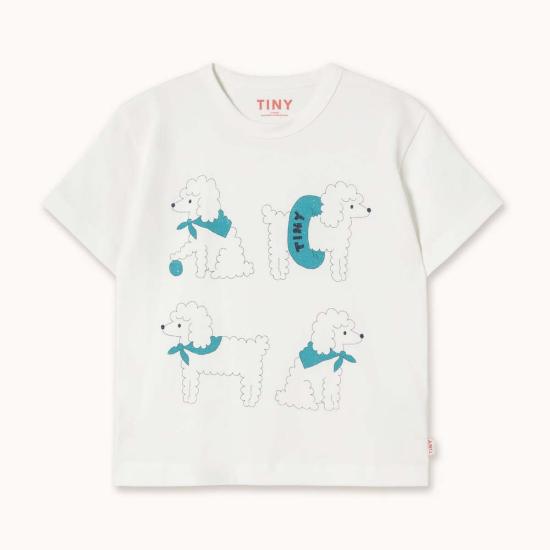  [키즈] 타이니코튼 티셔츠 어린이용  푸들 그래픽 티셔츠