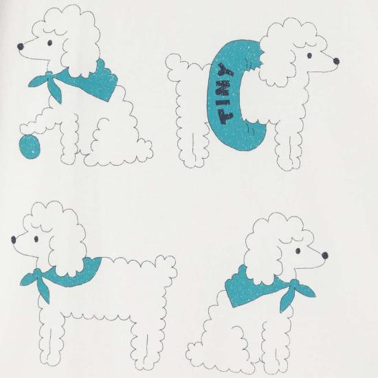  [키즈] 타이니코튼 티셔츠 어린이용  푸들 그래픽 티셔츠 - TINYCOTTONS