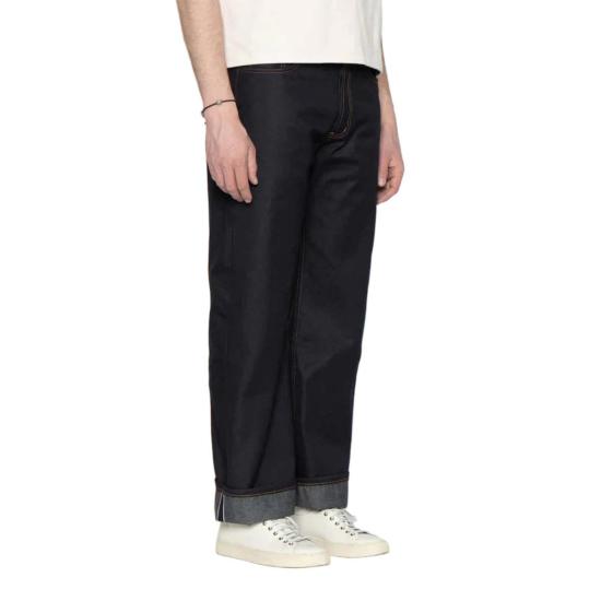  네이키드 & 페이머스 데님 팬츠 네이키드앤페이머스 스트롱 가이 진 인디고 - NAKED & FAMOUS