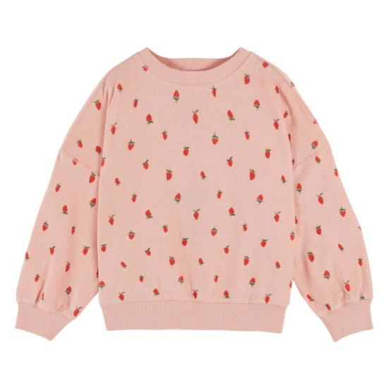  [키즈] Émile et Ida 풀오버 Kids émile Et Ida 스트로베리 스웨트셔츠