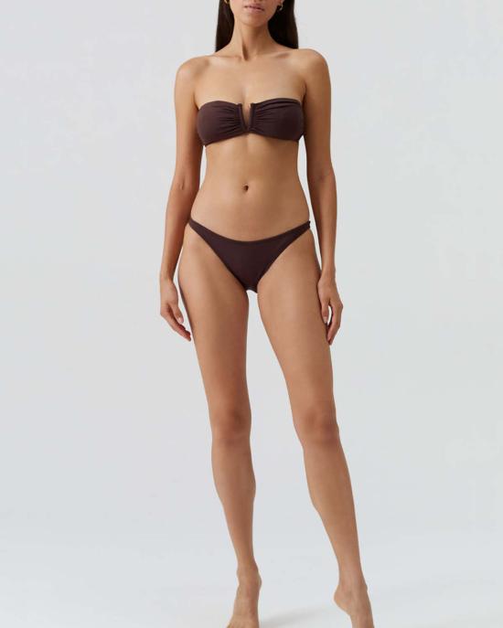  멜리사 오다바시 비키니 수영복 알바 비키니 바텀 초콜릿 - MELISSA ODABASH