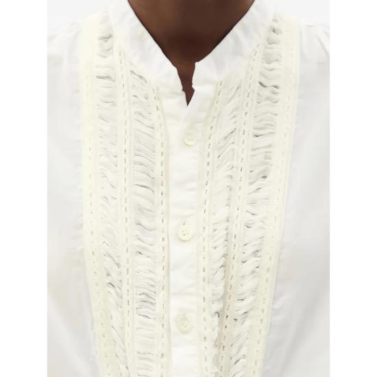26SS 앤 드뮐미스터 셔츠 B0013962 FA026 002 WHITE - ANN DEMEULEMEESTER