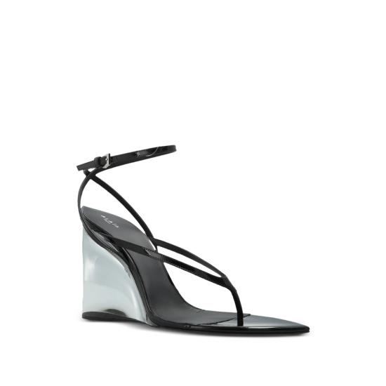 26SS 알라이아 힐/펌프스 AA3S3007I037 999 BLACK - ALAIA