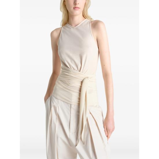 26SS 르메르 민소매 티셔츠 OT0008 LJ1050 YE507 NEUTRALS - LEMAIRE