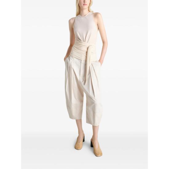 26SS 르메르 민소매 티셔츠 OT0008 LJ1050 YE507 NEUTRALS - LEMAIRE