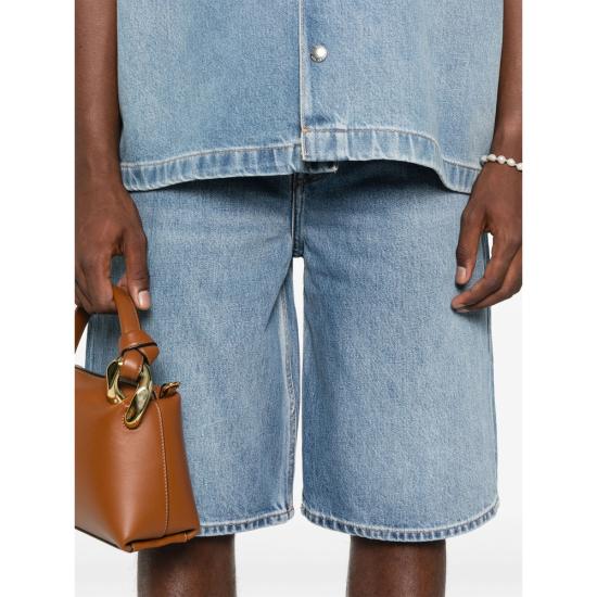 26SS 세븐포올맨카인드 데님 숏팬츠 7TI00E35 WIDE LEG 1DS BLUE - 7 FOR ALL MANKIND