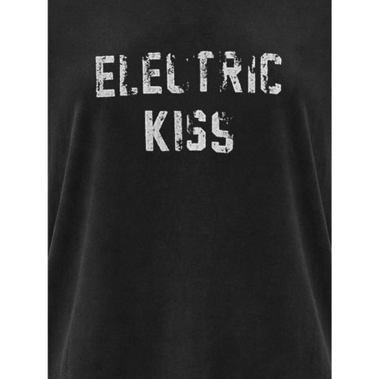 26SS 앤 드뮐미스터 반팔 티셔츠 B0013909 FA740 098 BLACK - ANN DEMEULEMEESTER