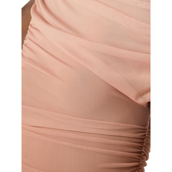 26SS 엘리자베타프랜치 미디 원피스 AB93162E2 644 NEUTRALS BROWN - ELISABETTA FRANCHI