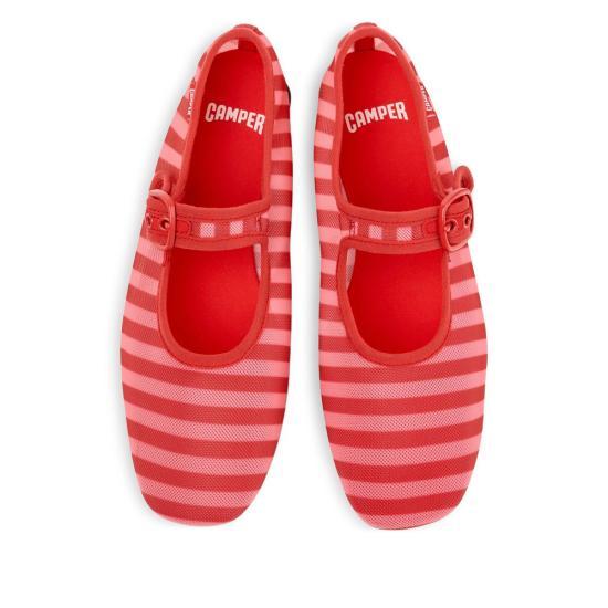 26SS 캠퍼 플랫 슈즈 K201628 010 RED PINK - CAMPER