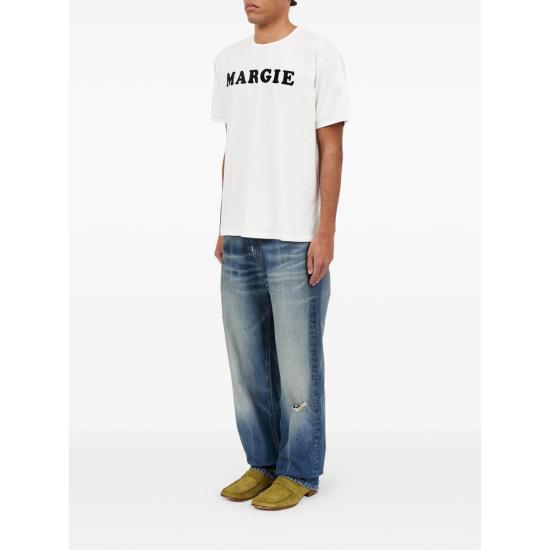 26SS MM6 메종마르지엘라 반팔 티셔츠 M20108 SH2GC0040 101 WHITE - MM6 MAISON MARGIELA