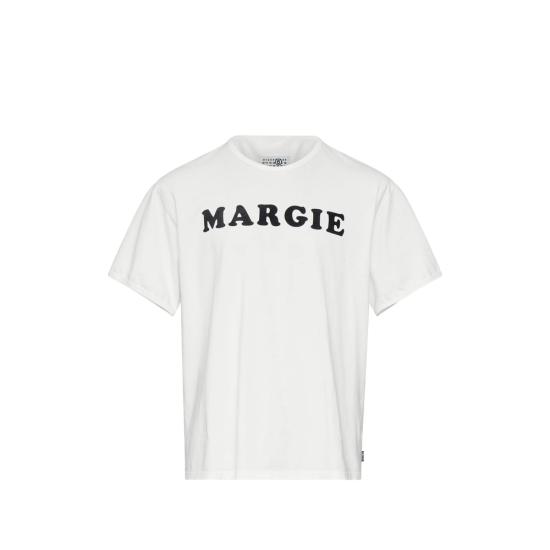 26SS MM6 메종마르지엘라 반팔 티셔츠 M20108 SH2GC0040 101 WHITE