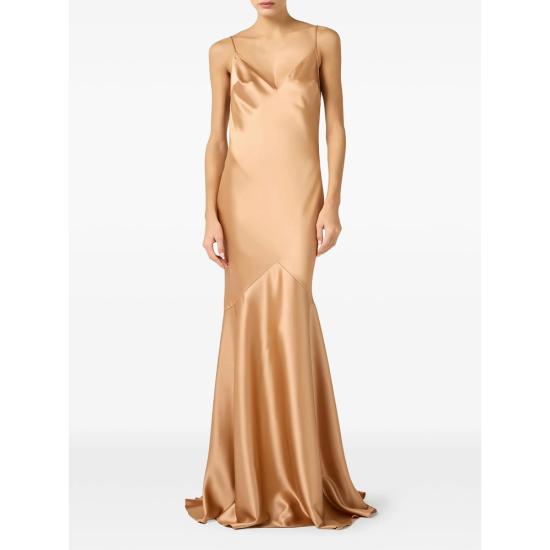 26SS 엘리자베타프랜치 롱 원피스 ABR3462E2 EV8 PINK - ELISABETTA FRANCHI