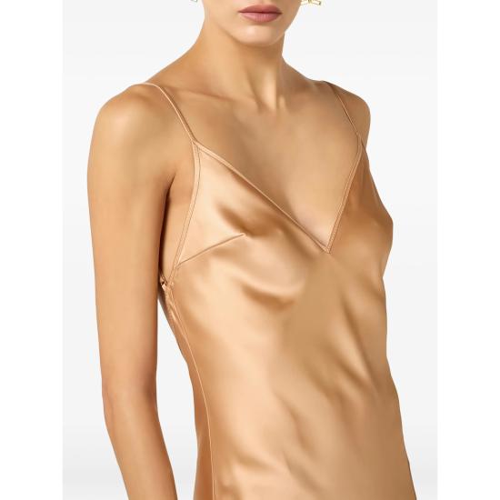 26SS 엘리자베타프랜치 롱 원피스 ABR3462E2 EV8 PINK - ELISABETTA FRANCHI