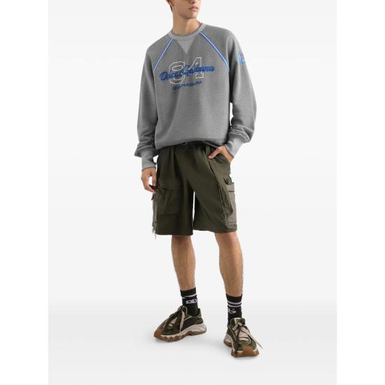 26SS 돌체앤가바나 숏팬츠 GP1U5T G8OW6 N0269 GREEN GREY - DOLCE & GABBANA