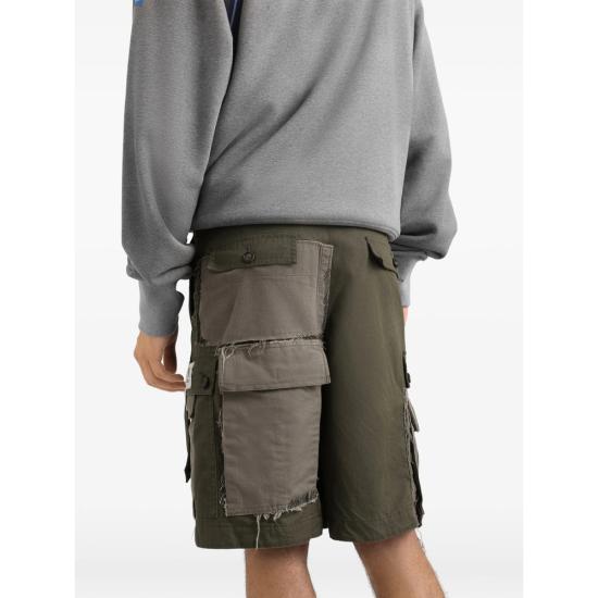 26SS 돌체앤가바나 숏팬츠 GP1U5T G8OW6 N0269 GREEN GREY - DOLCE & GABBANA