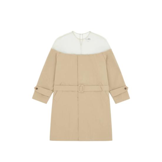 26SS MM6 메종마르지엘라 미디 원피스 M35858 S62DD0062 115 BROWN