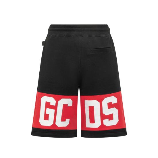 26SS 지씨디에스 숏팬츠 Z0MLQL228F004 BLKRD BLACK - GCDS