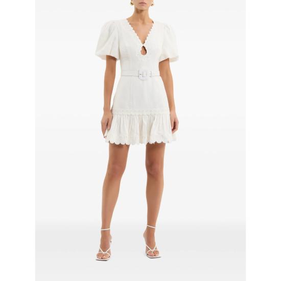 26SS 레베카 밸런스 미디 원피스 2601 1534 IVORY NEUTRALS - REBECCA VALLANCE